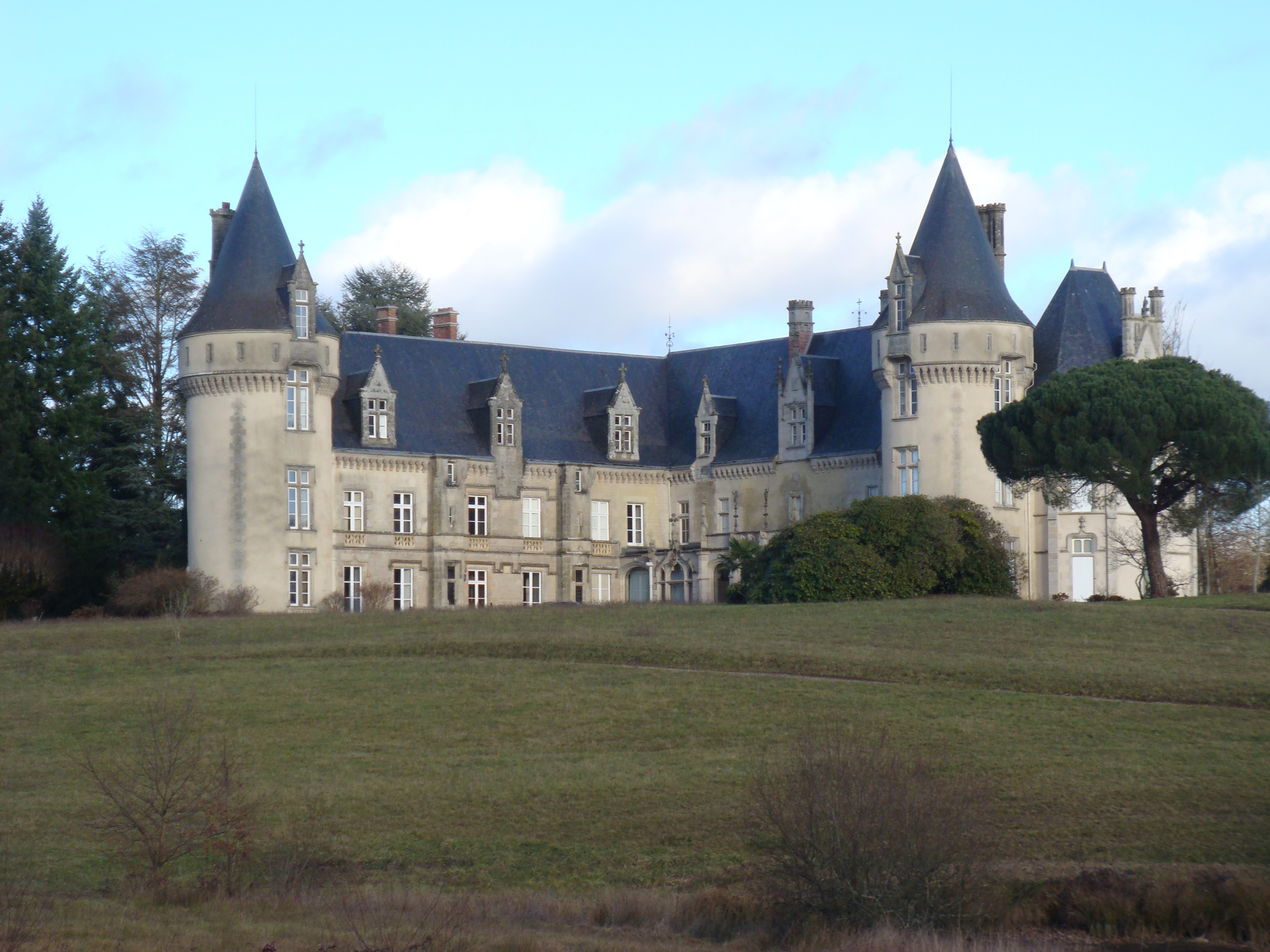 Domaine du château de Bort (également sur commune de Rilhac-Rancon)